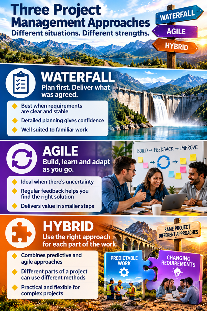 Agile vs Waterfall vs Hybrid: Which Works Best? 1 Agile vs Waterfall vs Hybrid: Which Works Best? 1