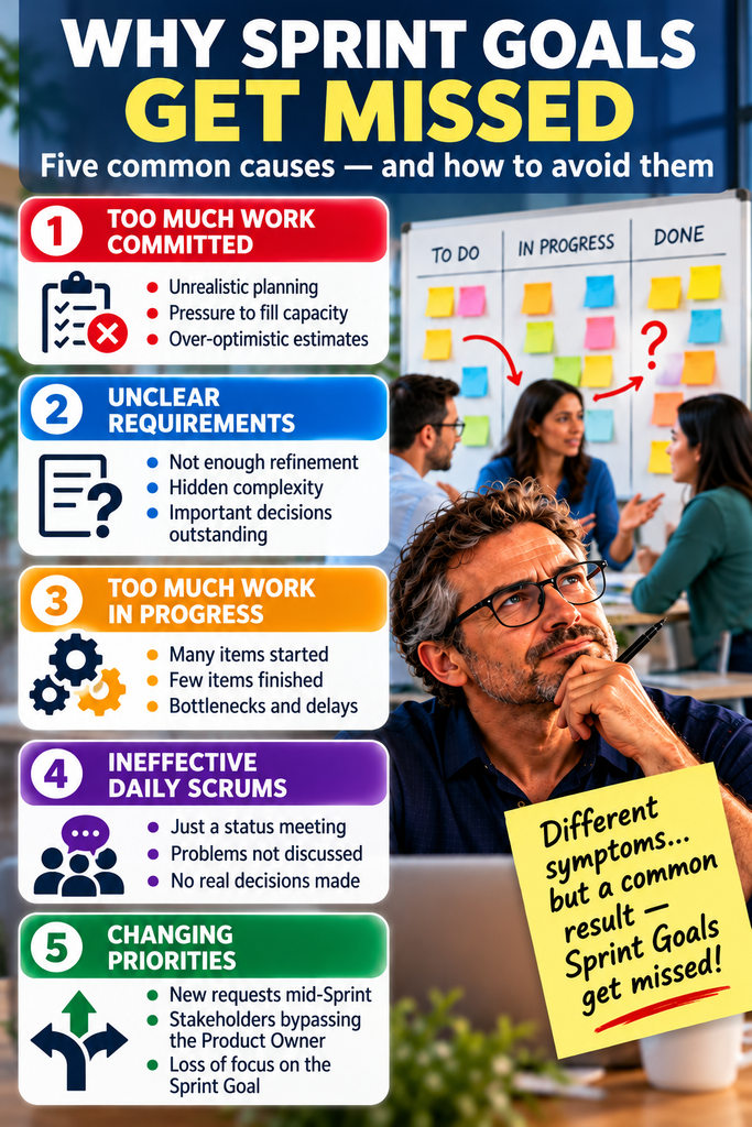 Why Your Scrum Team Keeps Missing Sprint Goals - and How to Fix It 1
